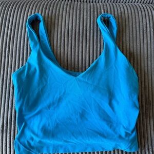 lululemon athletica Bright Teal align tank